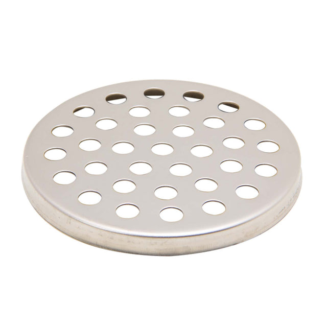11231 3-1/8" OD x 1/4" T Stainless Steel Flat Strainer for Fisher Rotary Waste