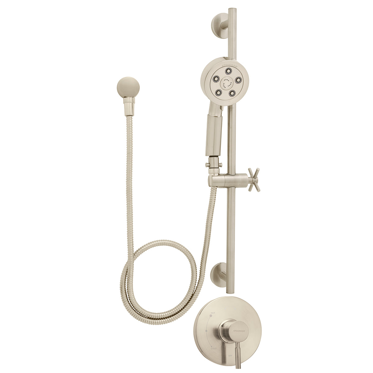 Speakman SLV-1040-BN Neo Trim and Shower Package (Valve not included) Brushed Nickel Finish - 2.5 GPM