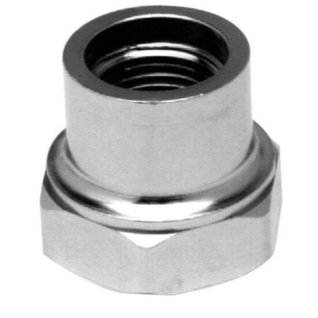 T&S B0413 Polished Chrome Plated Brass Swivel-to-Rigid Adapter , 1-20 UN Female x 3/8" NPT Female