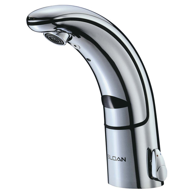 Sloan EAF-100-P CP Optima Hardwired, Deck Mounted, IR Faucet, 1.5 gpm, Single Hole, Chrome