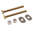 PlumbMaster Approved 43805 Solid Brass Quality Closet Bolt (Retail & Pair), 5/16" Diameter x 3-1/2" Length