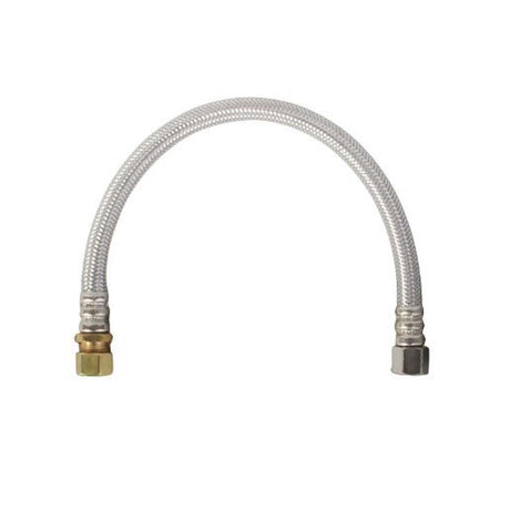 SPK-57662US 3/8" OD x 3/8" Com x 20" Stainless Steel Faucet Connector
