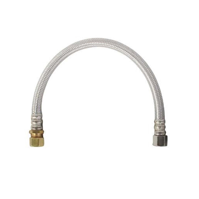 SPK-57662US 3/8" OD x 3/8" Com x 20" Stainless Steel Faucet Connector