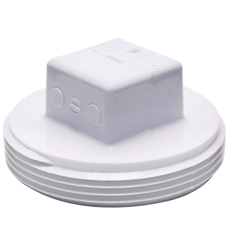 IPS Corp 68760 2-1/2" PVC Raised Square Head Cleanout Plug