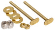 PlumbMaster Approved 43860 Solid Brass Quality Closet Bolt (Retail & Pair), 1/4" Diameter x 2-1/4" Length