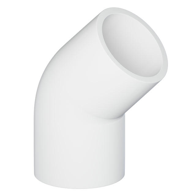 Tigre 417-020 2" Slip PVC 45 deg Elbow