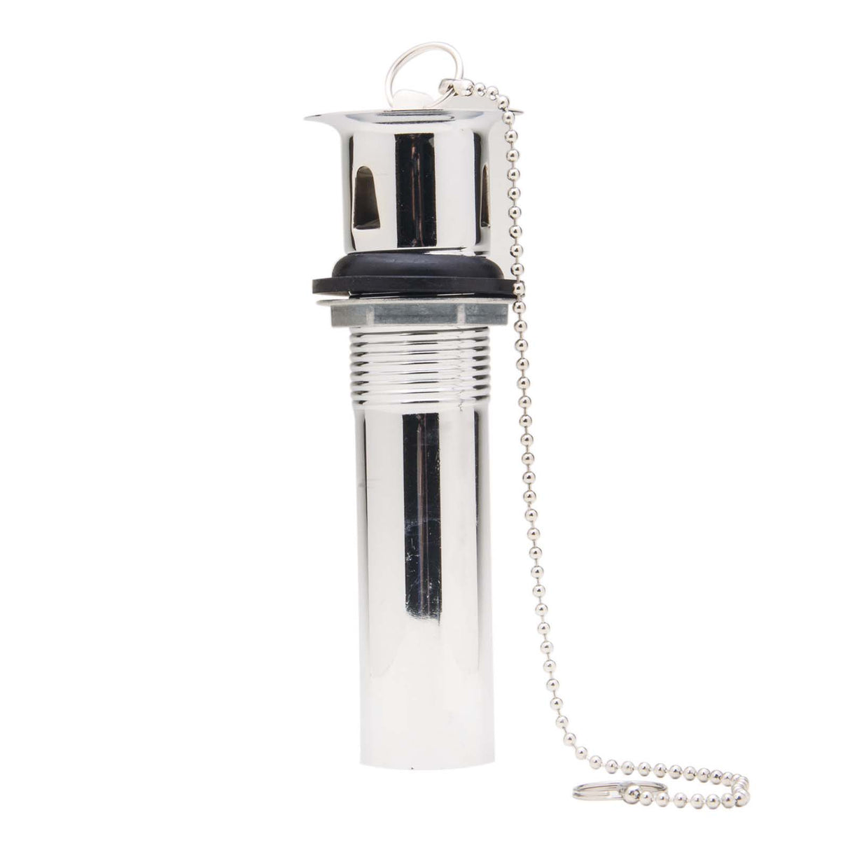 PlumbMaster Approved 50652 1-1/4" dia x 5" L Chrome 22 Gauge One-Piece Style Lavatory P.O. Plug Assembly