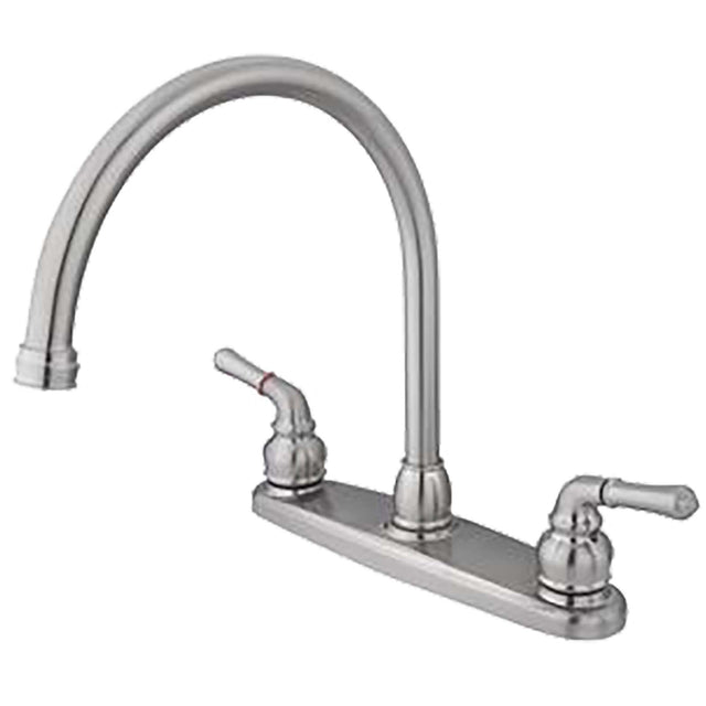 Magellan Two Handle Kitchen Faucet, Less Spray, Brushed Nickel