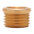 PlumbMaster Approved 30050NL #51 No-Lead Plain Brass Bibb Seat (Bulk) For American Brass, Empire Brass Faucets, 1/2-20 TPI