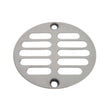 PlumbMaster Approved 53551 3-3/8" Chrome Plated Brass Shower Drain Strainer (Bagged)