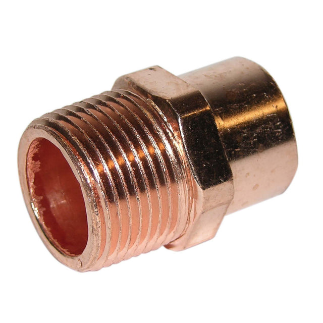 PlumbMaster Approved 53869 1" MIP x Copper Adapter