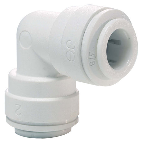 John Guest PP0312W 3/8" CTS Speedfit Plastic 90 deg Elbow