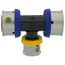 Viega 49443 3/4" x 3/4" x 1/2" PEX Press PureFlow Polymer Tee