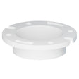 Tigre 800-3703 Reducing Closet Flange, 4 x 3", Hub x Hub, PVC