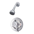 Symmons S-9601-P Origins Single Handle Pressure Balanced Shower Only, Polished Chrome (Valve Included)