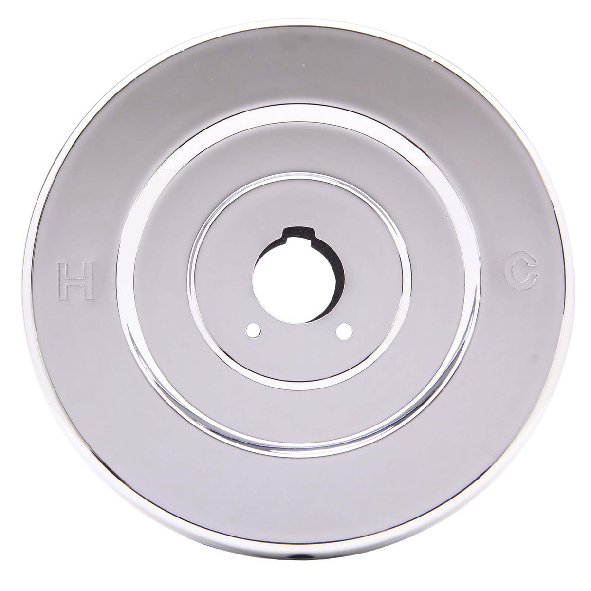 PlumbMaster Approved 32938 Chrome Plated Escutcheon without Diverter Hole For 2600, 2700, 2720, 72600, 72601, 72701, 72720 Chateau Bath Fixture