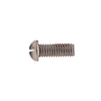 PlumbMaster Approved 38823 Self-Locking Monel Bibb Screw, Chrome Plated, #10-32