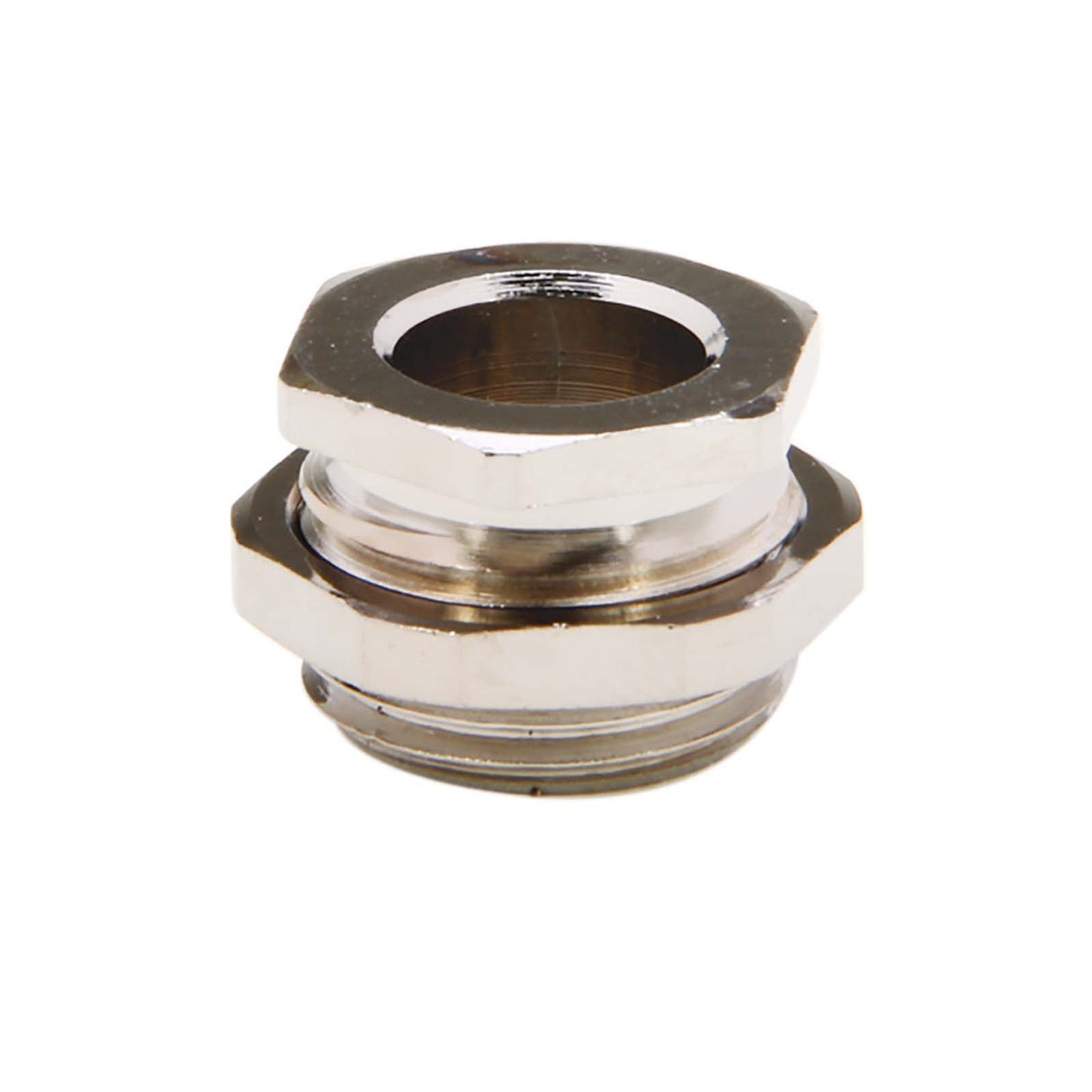 T&S 009002-25 Chrome Plated Brass Packing Nut/Lock Nut Assembly for B-850 T&S Widespread Lavatory Faucet, 3/4-16 UN Male
