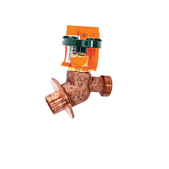 Arrowhead Brass 365SWLF 3/4" SWT X 3/4" Hose Sillcock w/ Internal Vacuum Breaker