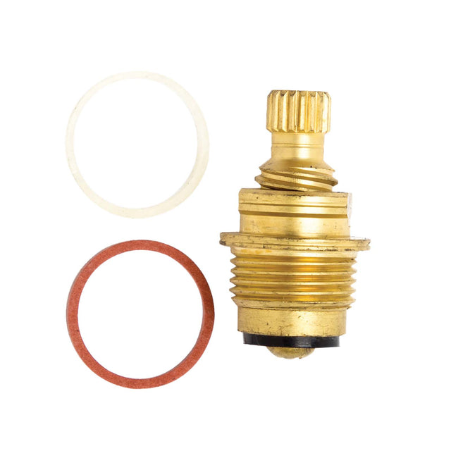 PlumbMaster Approved 15334NL No-Lead Left Hand Cold Stem with Bonnet for 80-83A Union Brass Kitchen Faucet