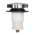 PlumbMaster Approved 39658 3/8" Stud Touch Toe Style Bath Drain Stopper, Chrome Plated