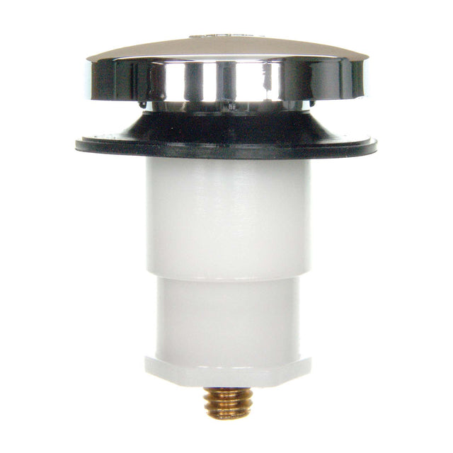 PlumbMaster Approved 39658 3/8" Stud Touch Toe Style Bath Drain Stopper, Chrome Plated