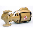 Flanged Inline Circulator Pump, 1/12 HP, 115 V, 60 Hz, 1.75 A, 1725 RPM, Lead Free Bronze