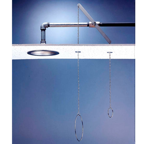 Lifesaver SE-236 Ceiling Mounted Deluge Shower with Chain & Ring