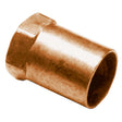NIBCO 9025100 1/2" FIP x 3/4" Copper Reducing Adapter (Domestic)