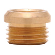 PlumbMaster Approved 30069NL 5257 Plain Brass No-Lead Bibb Seat (Generic) for Lustra 711-0500 & 711-0600 Eljer Top Mount Sink Faucets, 1/2-20