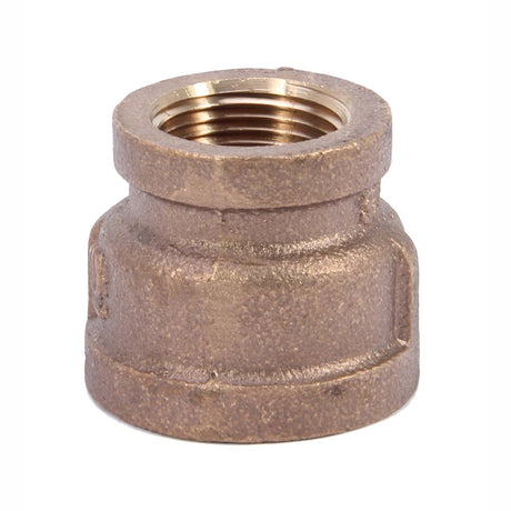 PlumbMaster Approved 83137NL 1/4" x 1/8" FIP Brass Reducing Coupling