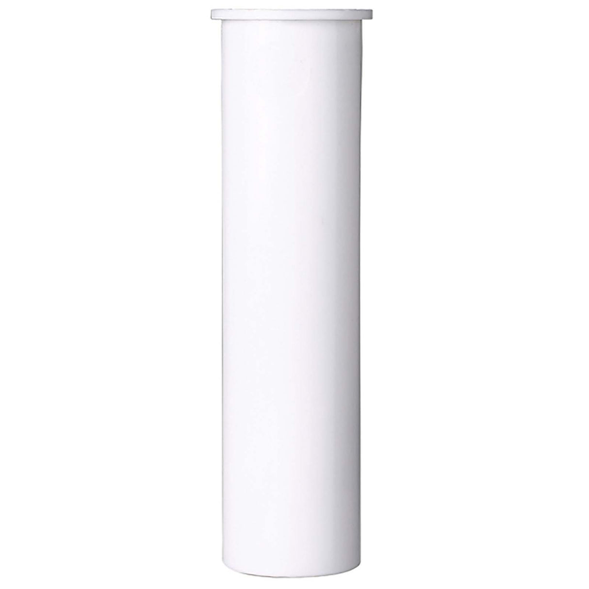 Keeney 10-6W 1-1/2 x 6" Polypropylene Plastic Flanged Sink Tailpiece (Bulk) White