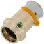 Viega 99620 1/2" PEX Press x 1/2" ProPress Adapter w/ Sleeve (Lead Free)