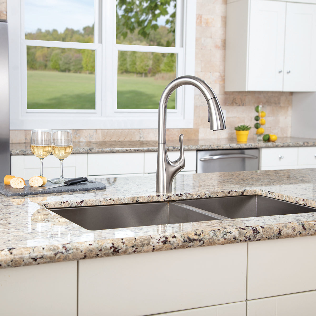 Chelsea SB-2142-SS Pull Down Kitchen Faucet