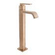 SB-2504-BBZ Lura Single Lever Vessel Faucet with Platform Lever Handle