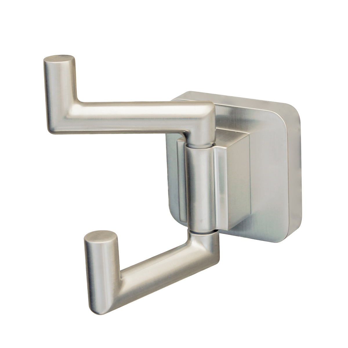Speakman Kubos SA-2408-BN Double Robe Hook Brushed Nickel Finish