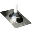 IPS Corp 81855 GB2 24 ga Galvanized Steel Standard Slide Over Roof Flashing For 2" Vent Pipe
