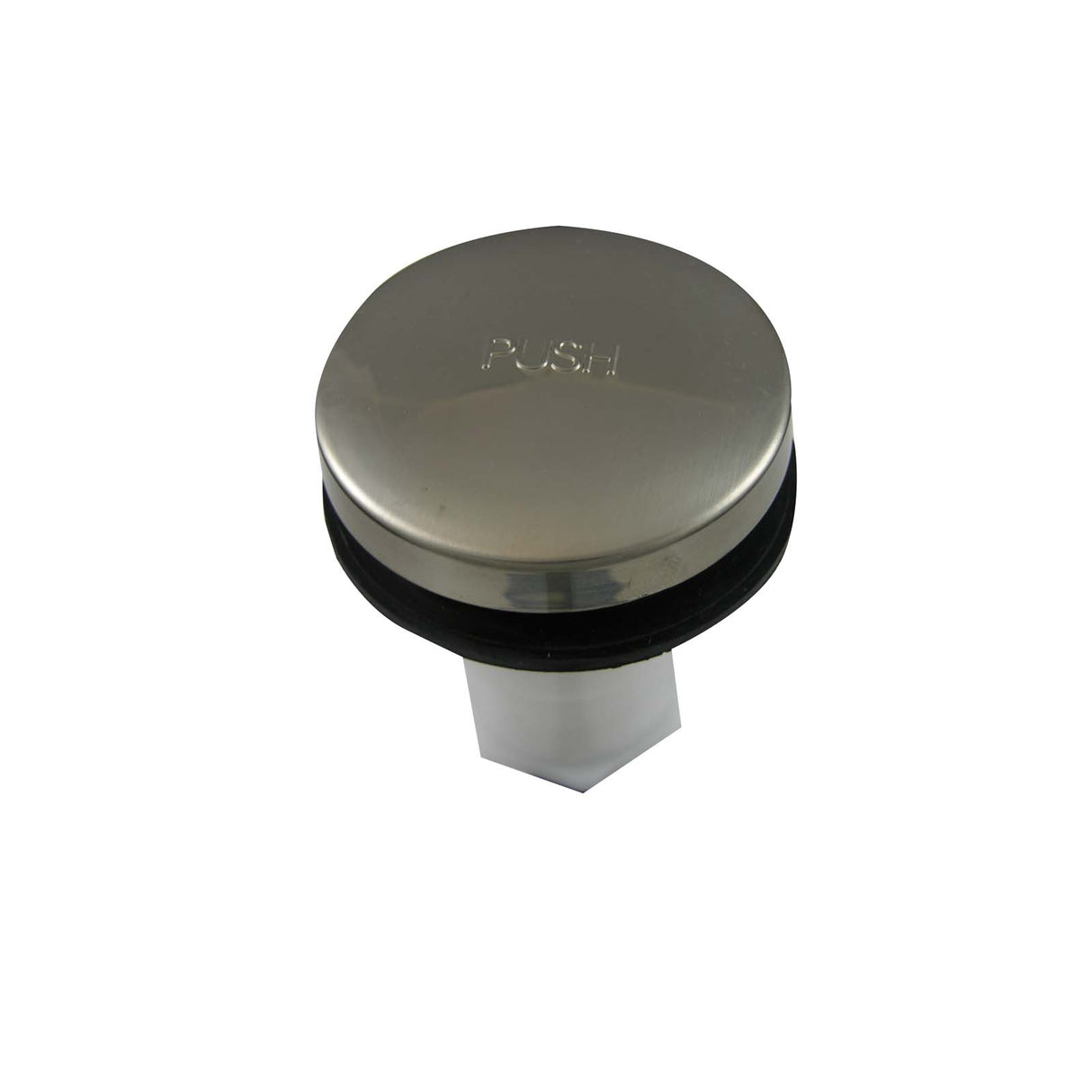 PlumbMaster Approved 39062 5/16" Stud "Touch Toe" Style Replacement Bath Drain Stopper (Retail) PVD Brushed Nickel