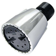 PlumbMaster Approved 50646 Watersaving Shower Head, 2.5 gpm, 1/2", Black Face