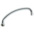 Chicago Faucets L9JKCP L-Type 360 deg Swing Spout with E3 Aerator, 9-1/2" Reach, 3-5/8" H, Chrome Plated