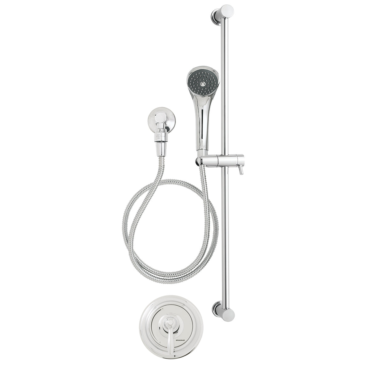 Speakman SLV-5040 SentinelPro Trim and Shower Package (Valve not included) Polished Chrome Finish - 2.5 GPM