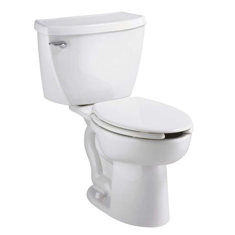 American Standard Cadet Flowise Right Height 2467.100 White Vitreous China Elongated Pressure-Assisted Toilet, 1.1 gpf, 12 In
