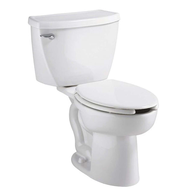 American Standard Cadet Flowise Right Height 2467.100 White Vitreous China Elongated Pressure-Assisted Toilet, 1.1 gpf, 12 In