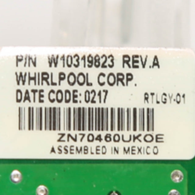 Whirlpool WPW10319823 Genuine OEM Control Electronic