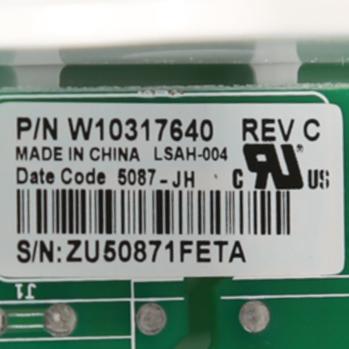 Whirlpool WPW10317640 Genuine OEM Control Electronic