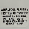 Whirlpool W10861754 Genuine OEM Bin Freezr