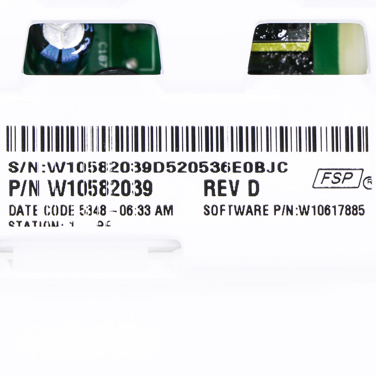 Whirlpool W10582039 Genuine OEM Control Electronic