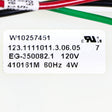 Whirlpool WPW10257451 Genuine OEM Damper