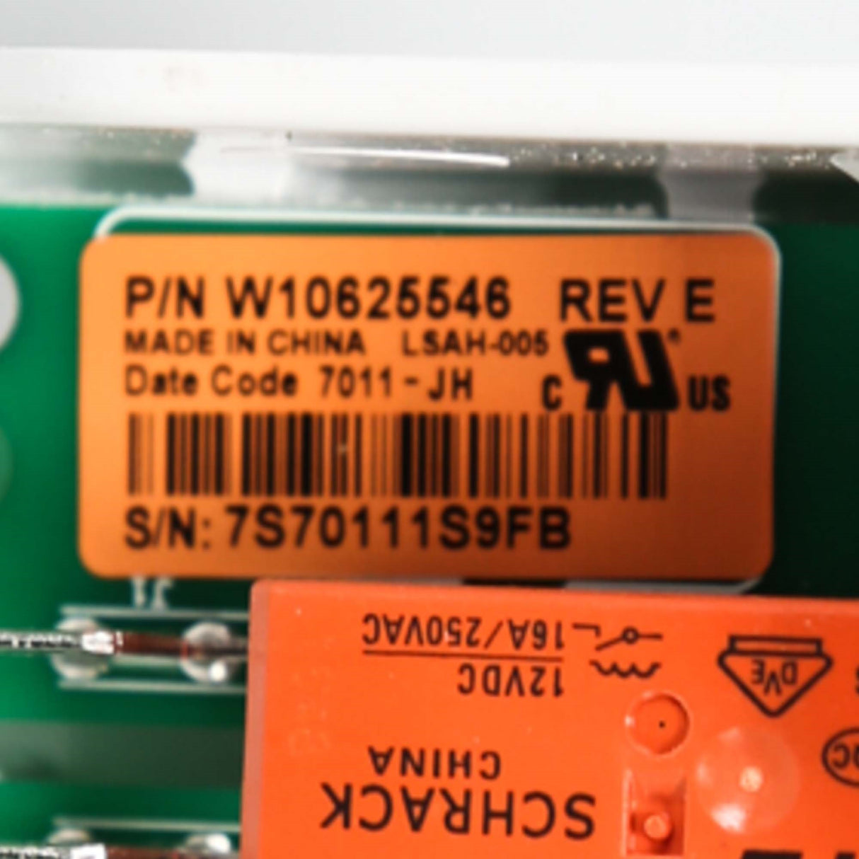 Whirlpool W10802464 Genuine OEM Control Electronic