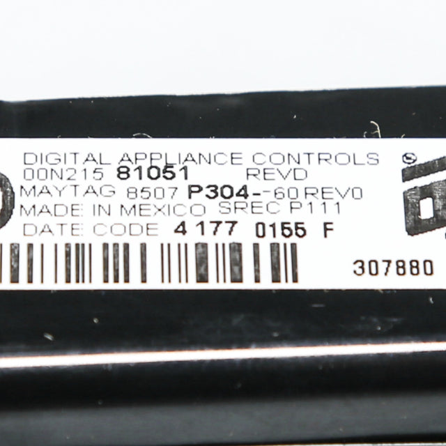 Whirlpool 5701M760-60 Genuine OEM Kit Clk Overlay M1 Blk M